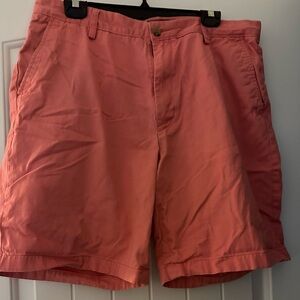 Nautica Men's Coral Pink Cotton Shorts Sz 36W
